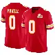 ＃0 Youth ShunDerrick Powell Red Limited Kansas City Chiefs Vapor F.U.S.E. Super Bowl LIX Jersey
